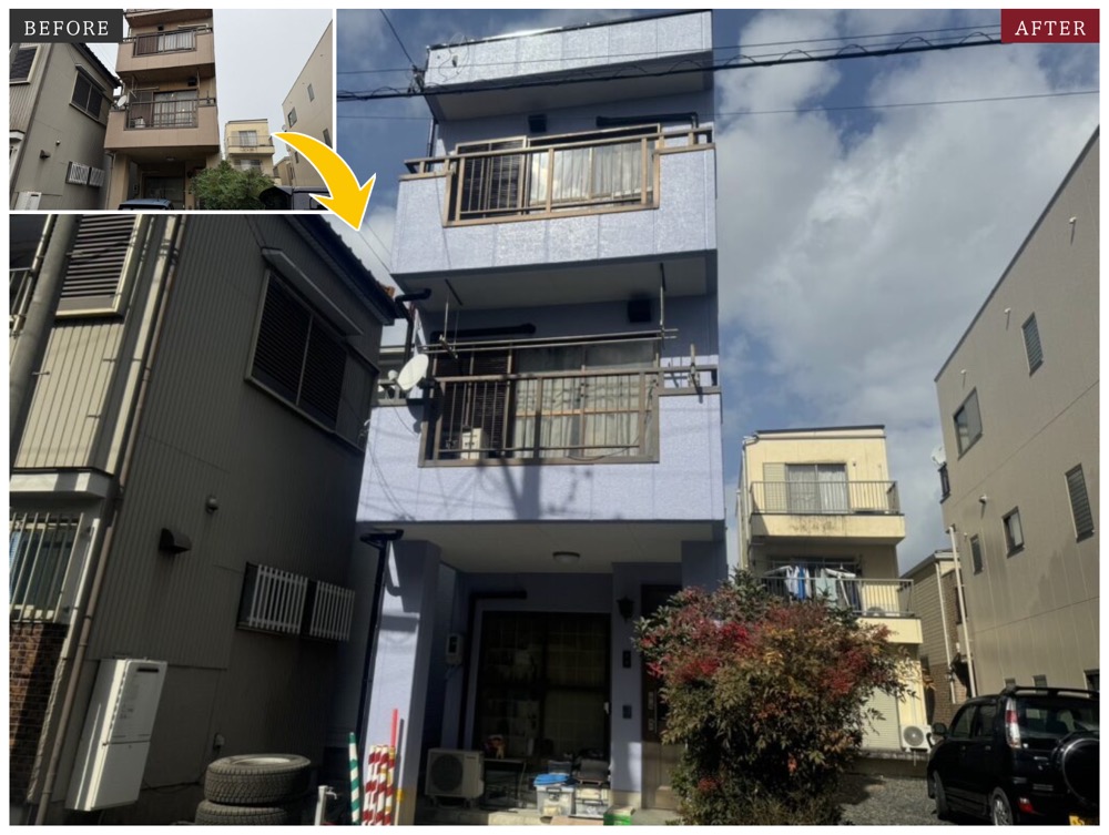 施工事例1ビフォーアフター