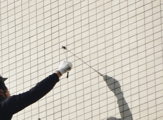 外壁の打診調査